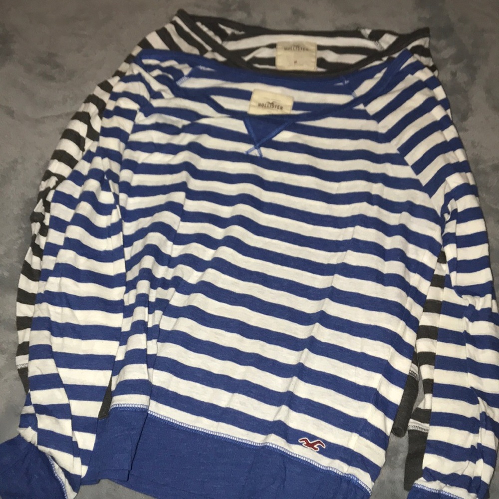 Two Stripes Long Sleeve Shirts